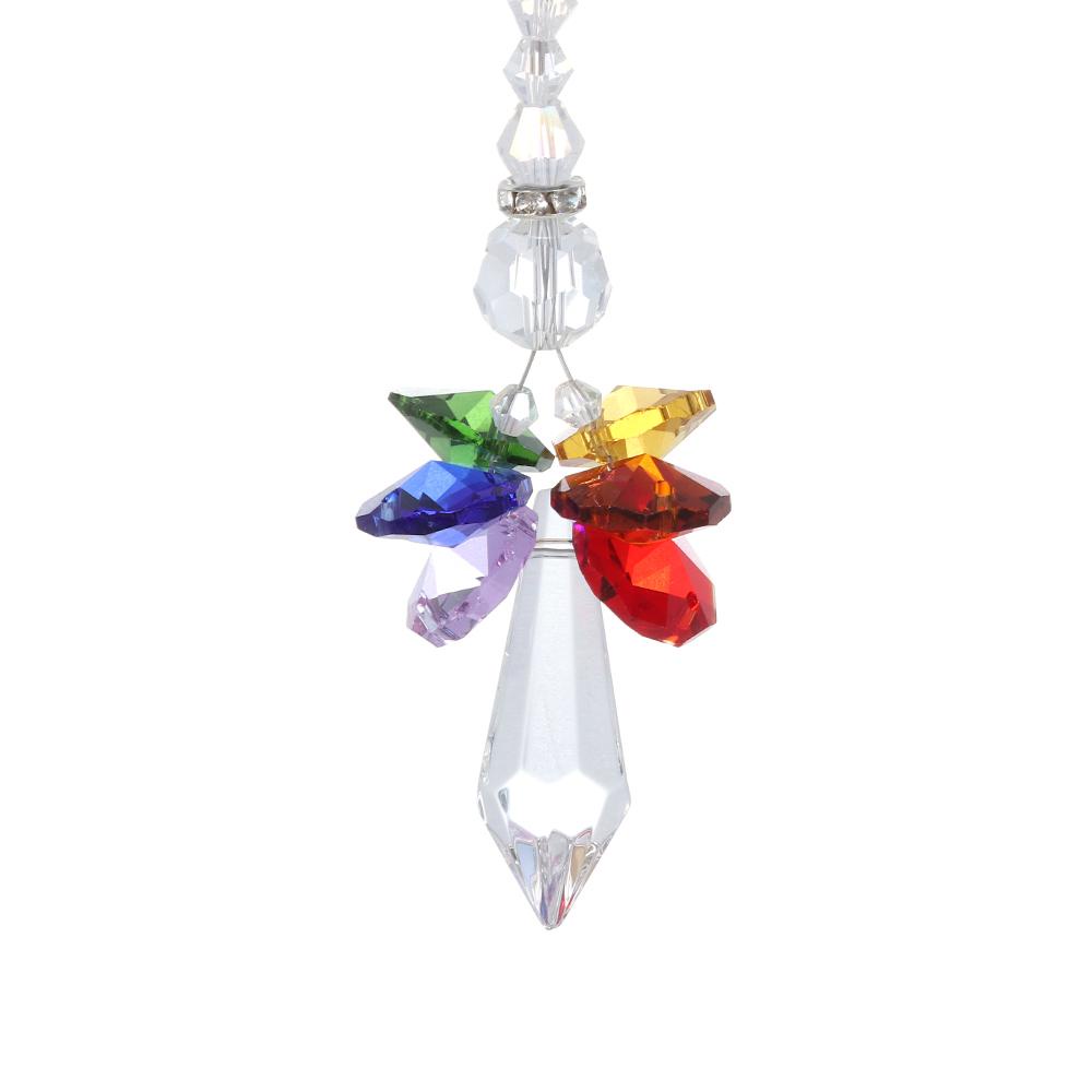 Yola Cầu Vồng|Mặt Dây Chuyền Hình Thiên Thần Chakra
