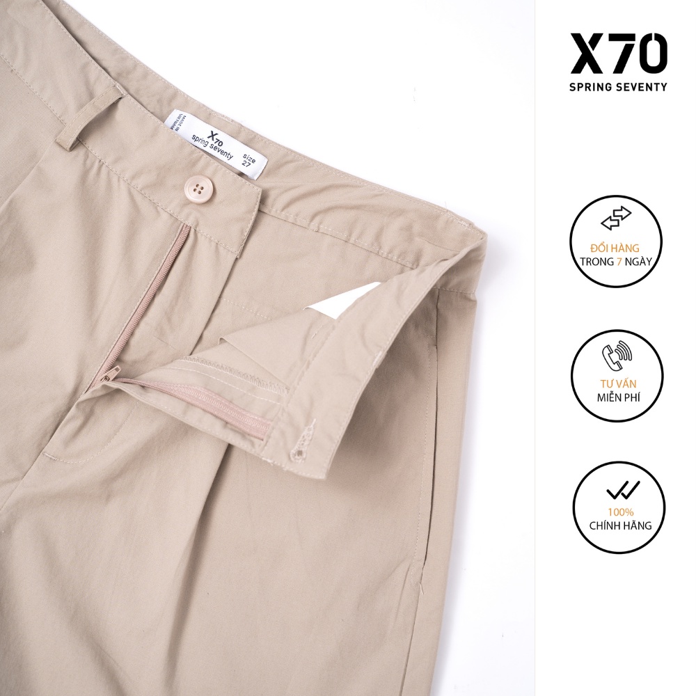 Quần Short Nữ Trơn Thiết Kế Thời Trang X70 - 03540001