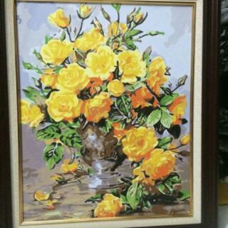 Tranh hoa sơn dầu số hóa