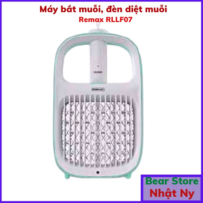 Máy bắt muỗi, Đèn Diệt Muỗi Thông Minh, Vợt Bắt Muỗi Remax RL-LF07, An Toàn và Hiệu Quả - Hàng chính hãng Remax, Bảo Hà