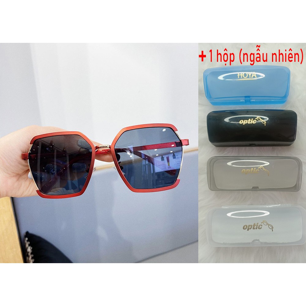Mắt kính nữ thời trang Hàn Quốc 2021, Kính râm nữ cao cấp đi biển gọng kim loại_MS40 | BigBuy360 - bigbuy360.vn