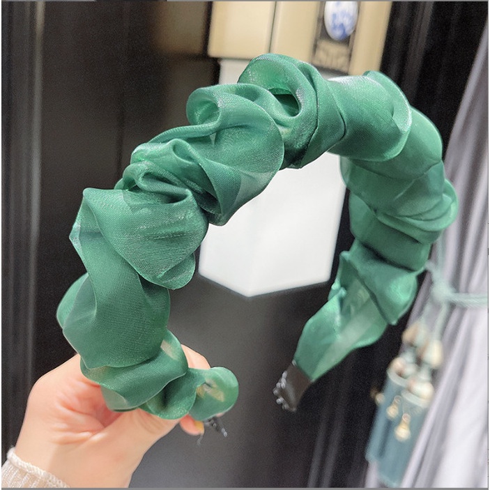Cài Tóc Nhún Bảng Lớn Phong Cách Mới