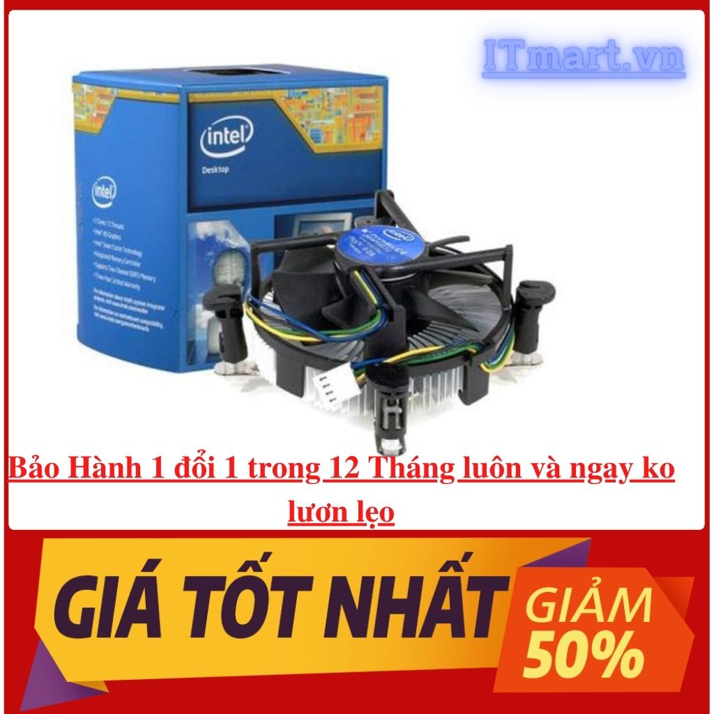 Quạt Tản Nhiệt, Fan CPU Intel - Hỗ Trợ Các Main Board Socket 115x, 1200