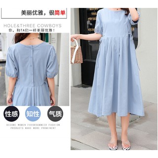 ĐẦM BẦU VÁY BẦU CÔNG SỞ THẮT DÂY