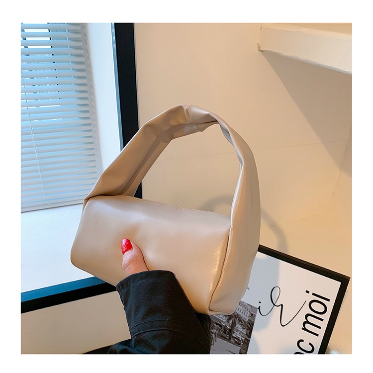 Túi đeo dưới cánh tay Màu Trơn Thiết Kế Đơn Giản Thời Trang Mới Cho Nữ 2022