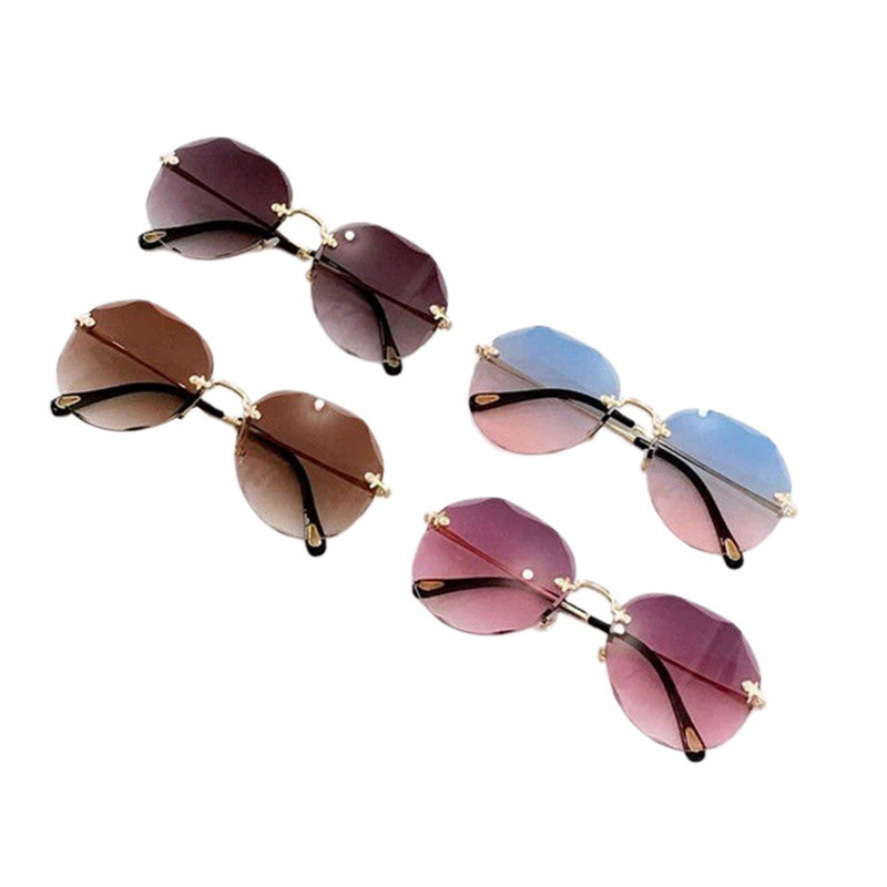 Sang Trọng Kính Mát Gọng Kim Loại Phong Cách Retro Thời Trang Cho Nữ | BigBuy360 - bigbuy360.vn