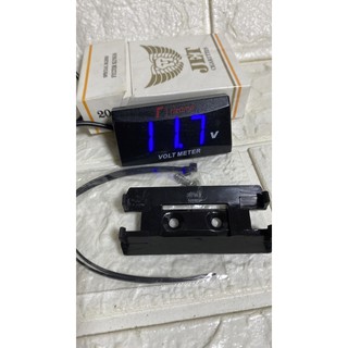 Đồng hồ đèn led báo volt gắn xe máy