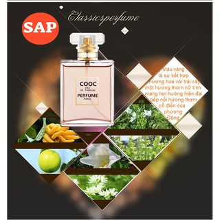 Nước Hoa Nữ Cao Cấp Cooc Eau De Parfum Perfume Paris 50ML