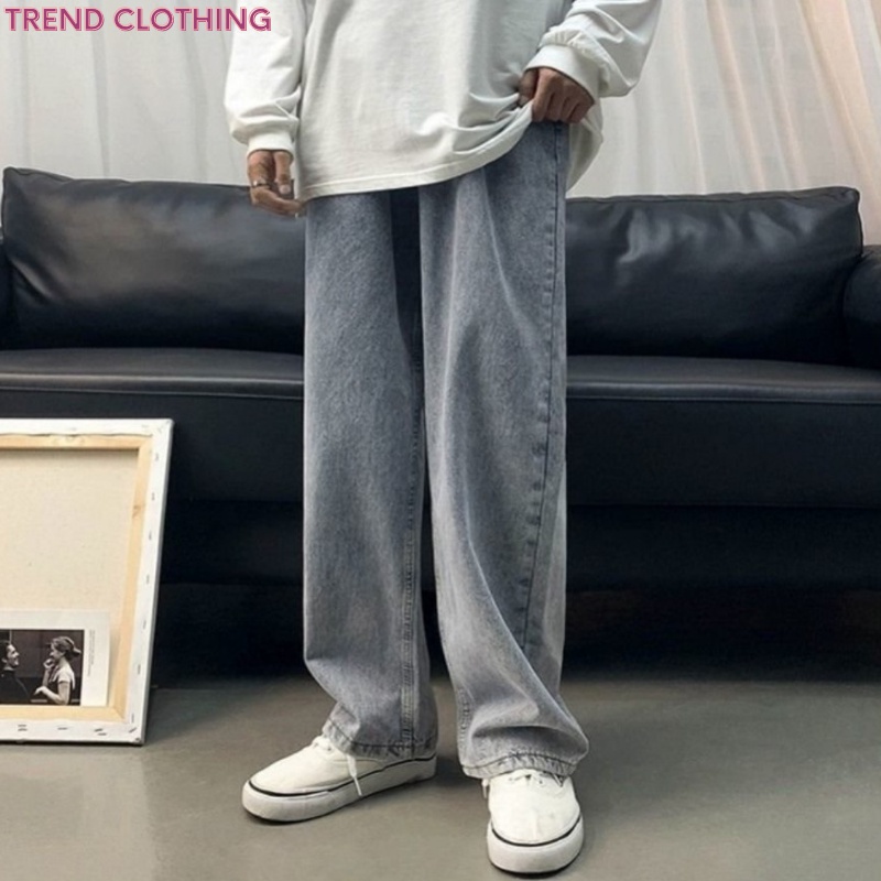 Quần Jeans Nam, Nữ. Quần Jeans dáng suông rộng &quot;HOT 2022&quot; - Trend Clothing_Store!