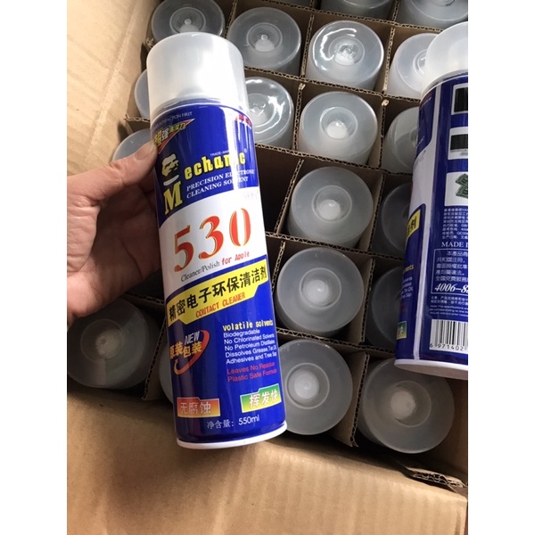 Nước 530 mechanic tẩy keo , lau kính siêu sạch không mùi