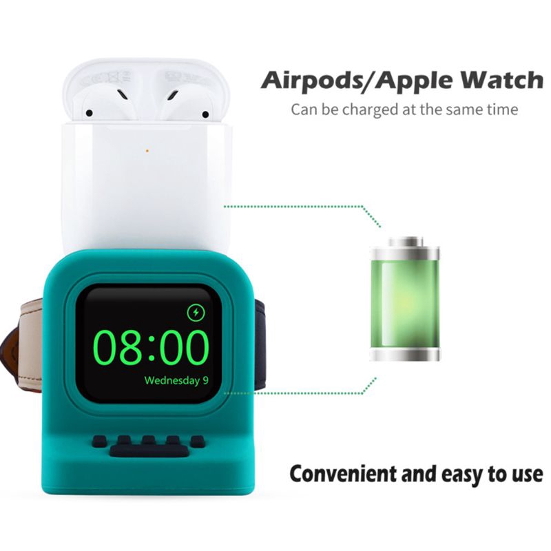 Đế sạc đứng I-One thiết kế 2 trong 1 cho Airpods Apple Watch