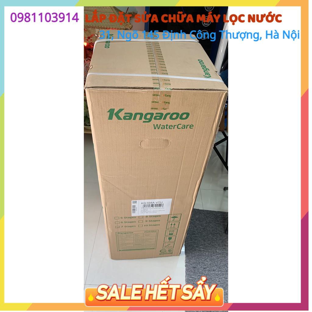 Máy Lọc Nước Kangaroo 7 Cấp 👉Máy KG104A Có Tủ Vtu 👉 Máy Lọc Nước Ro