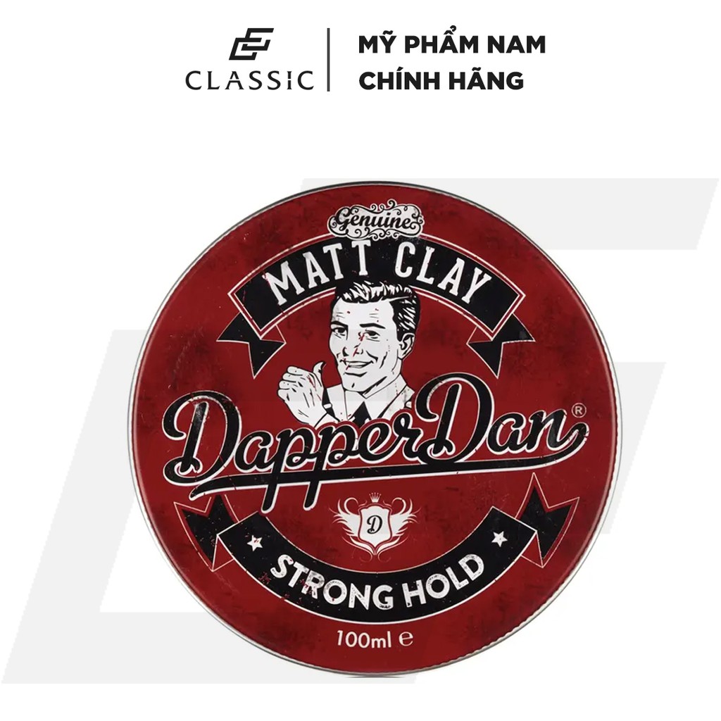 Sáp vuốt tóc Dapper Dan Matt Clay 100ml