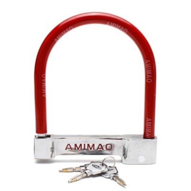 Khóa Chữ U AMIMAO, Khóa Xe Máy Chống Trộm