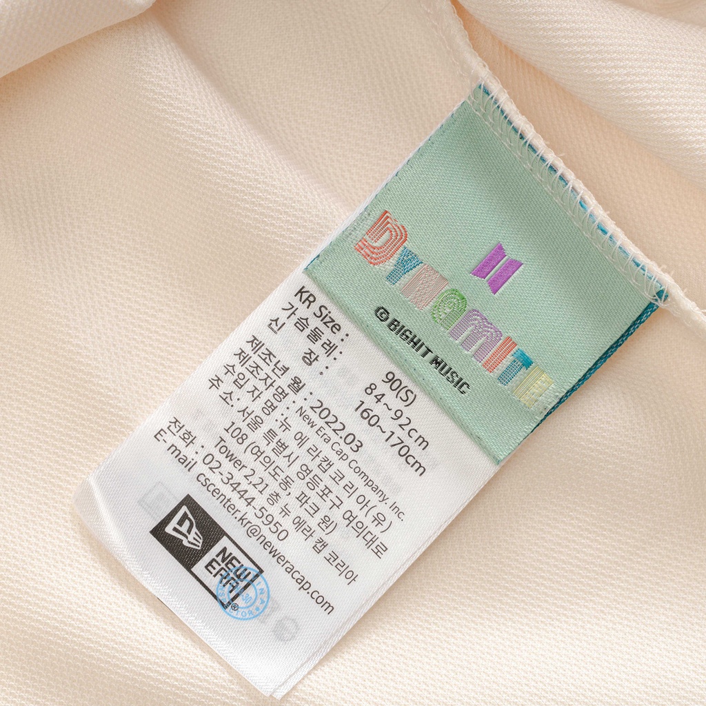 Áo thun New Era Korea BTS-13276913-LA Ivory