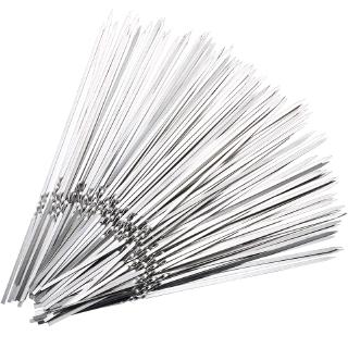 Set 10 xiên nướng thịt bằng thép không gỉ cao cấp 35cm