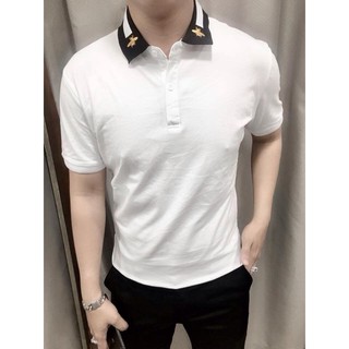 Áo thun nam cổ trụ cotton cao cấp