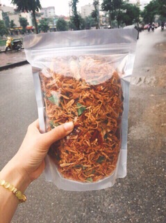 500G KHÔ GÀ LÁ CHANH