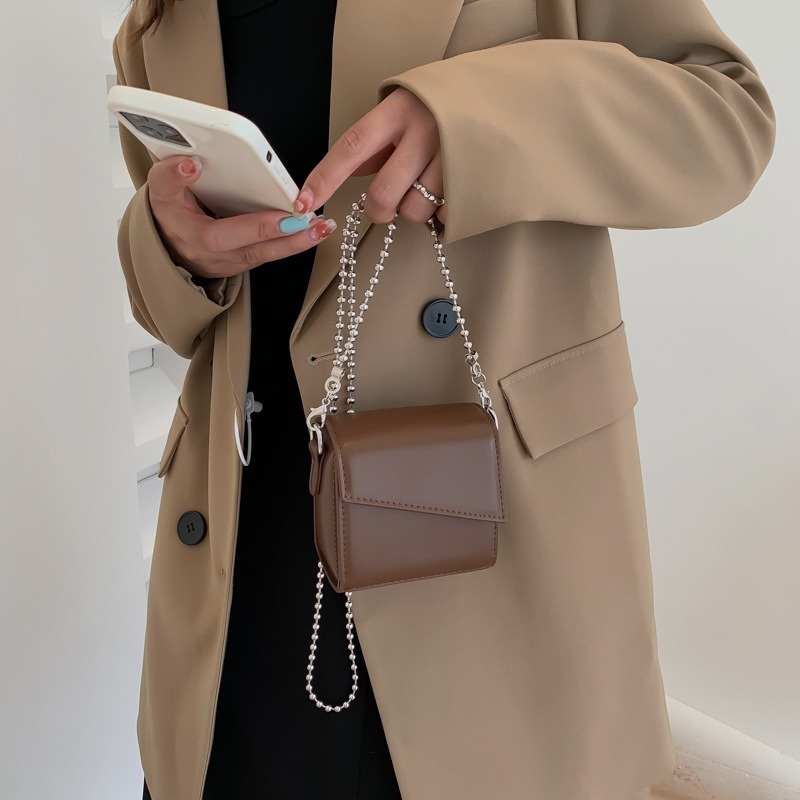 Túi Đeo Chéo Mini Phối Dây Xích Thời Trang Mùa Hè 2022 Gylb1385