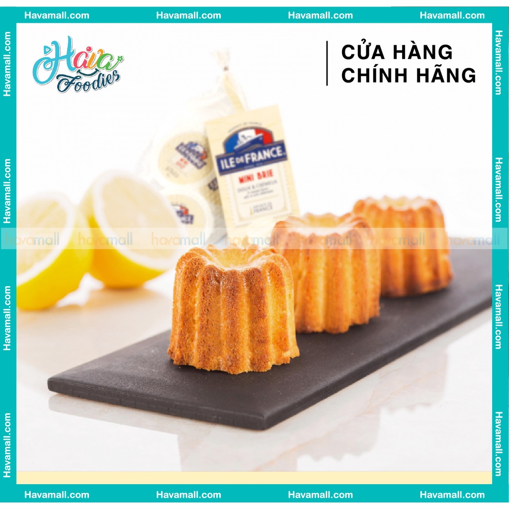 Phô Mai Ile De France Brie Hộp Mini 25gr x 5 Hộp