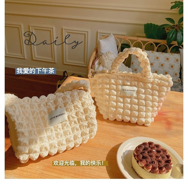 Túi Xách Mua Sắm Đeo Vai Hình Trụ In Họa Tiết Hoa Phong Cách Nhật Bản Hàn Quốc Hàng Mới Dành Cho Bạn Gái 2022