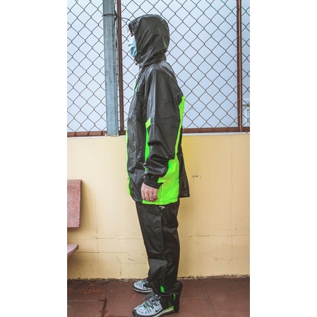 LS2 Tonic Man Rain Suit Đồ Áo Mưa Bộ Cao Cấp Nhập Khẩu Chính Hãng Chống Thấm Thời Trang Nam Nữ