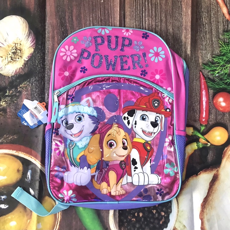 Balo Paw Patrol tiểu học cho bé gái