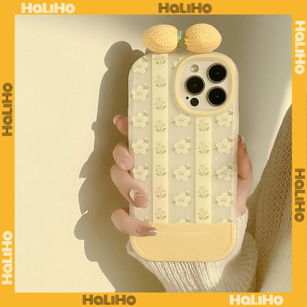 iPhone Case Silicone Soft Case Clear Case TPU Airbag Shockproof Full Coverage Protection Camera Yellow Lace Flower For iPhone 13 Pro Max iPhone 12 Pro Max iPhone 11 iPhone 7 Plus
