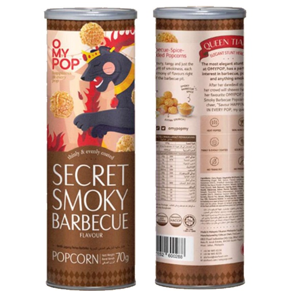 [NEW] SNACK BẮP RANG NHIỀU VỊ OMYPOP 70G