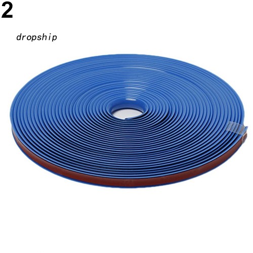 Thanh nhãn dán viền bảo vệ mâm bánh xe hơi dài 8m