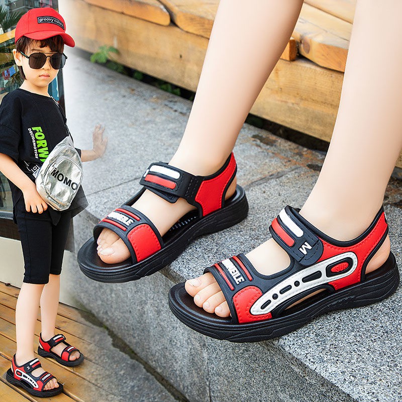 Dép nhựa sandal 3 màu học sinh Quảng Châu cao cấp Size 22-31