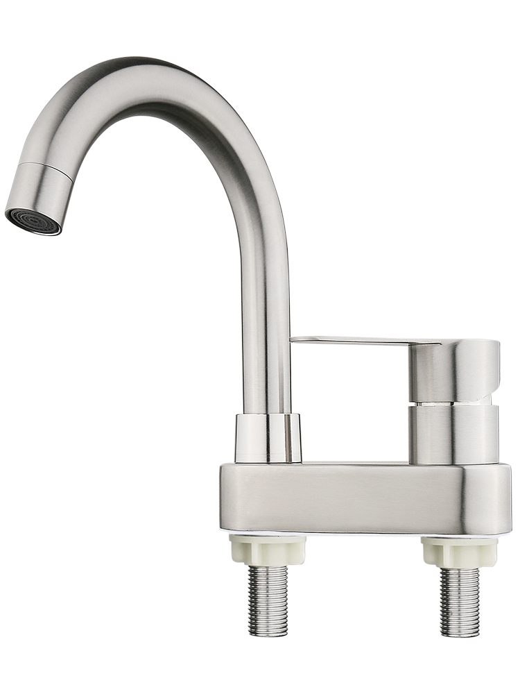 Vòi Nước 2 Lỗ Bằng Thép Không Gỉ 304 Thời Trang