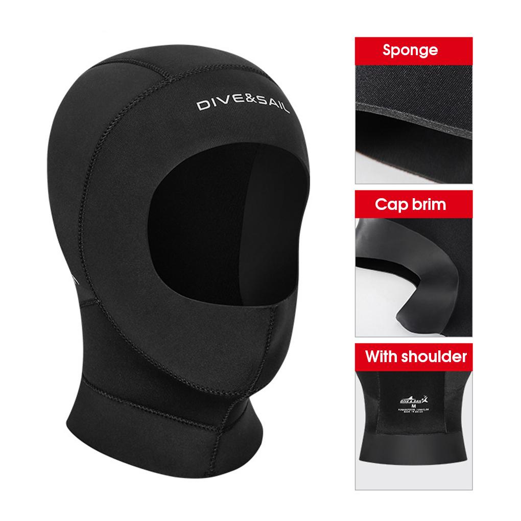 Mũ Lặn Dày 3MM Chống Gió Giữ Ấm Cho Nam