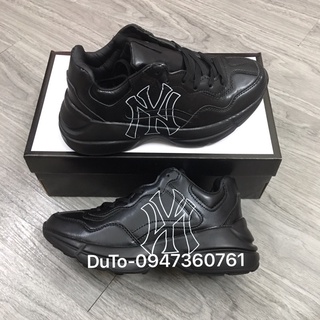 Giày full đen NY mảnh chất hàng đẹp fullsize 36->44 Nam Nữ