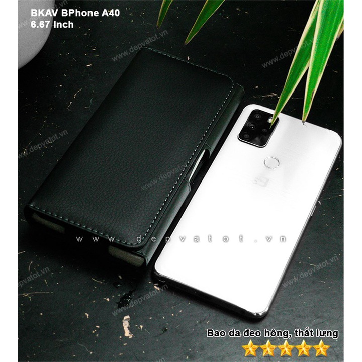 Bao da điện thoại 6.5 inch đeo hông, thắt lưng