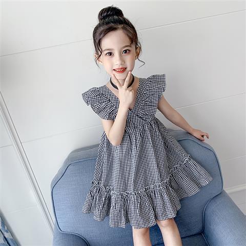 Đầm Công Chúa Họa Tiết Kẻ Sọc Thời Trang Mùa Hè 2022 Mới Cho Bé Gái 3-4 - 5-6 - 7-8 - 9-10 - 11-12 Tuổi