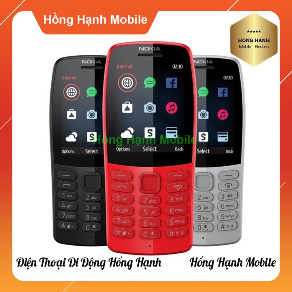 Điện Thoại Nokia 210 2 Sim - Hàng Chính Hãng Nguyên Seal Fullbox Mới 100% - Điện Thoại Hồng Hạnh | BigBuy360 - bigbuy360.vn