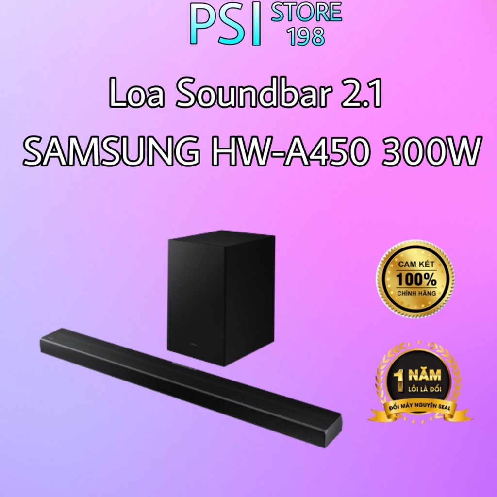 Loa thanh soundbar Samsung A450 2.1 300W chính hãng new 100%
