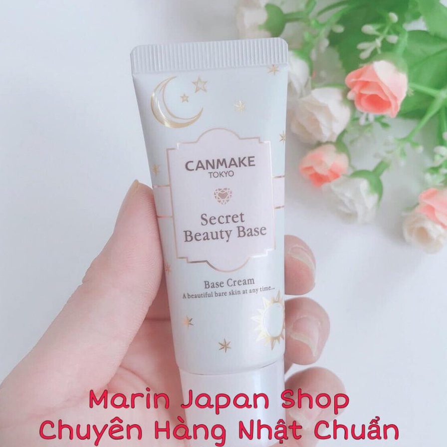 Kem lót Canmake Tokyo Secret Beauty Base Cream trang điểm Nhật Bản