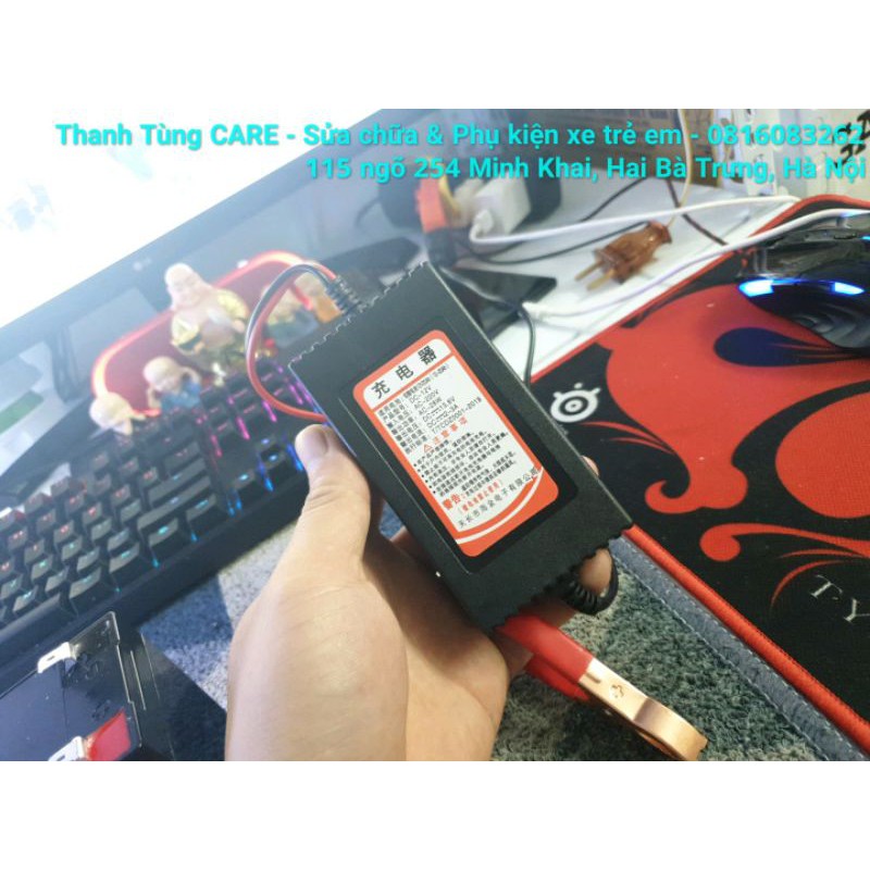 Sạc nhanh 12V cho xe điện trẻ em 12V-3000ma
