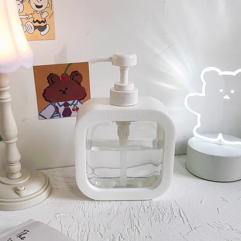 Bình chiết nước rửa bát 500ml- bình chiết nước rửa tay siêu cute