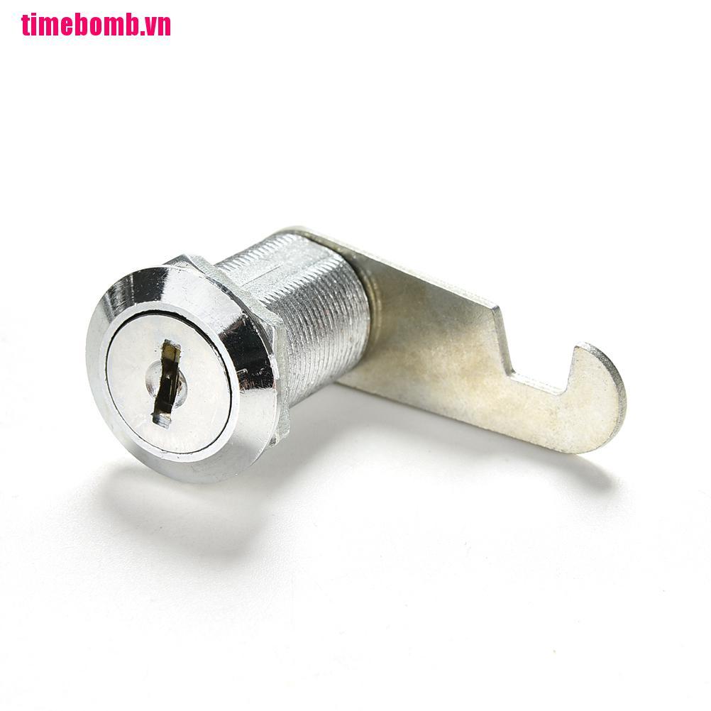 Ổ Khóa Cửa Tủ Chữ Mimi 1x16mm 20mm 25mm 30mm Kèm 2 Chìa Khóa