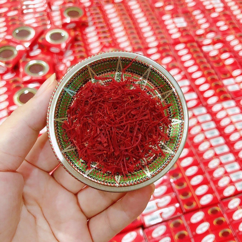 Nhuỵ Hoa nghệ tây Saffron Tây Á [Super Negin] hộp 1gram