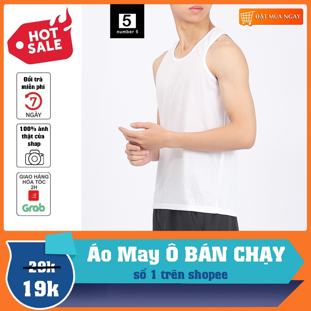 Áo Ba Lỗ May Ô Vải Coton Mỏng Mát Mặc Lót Mặc Nhà [ A3L ] | BigBuy360 - bigbuy360.vn