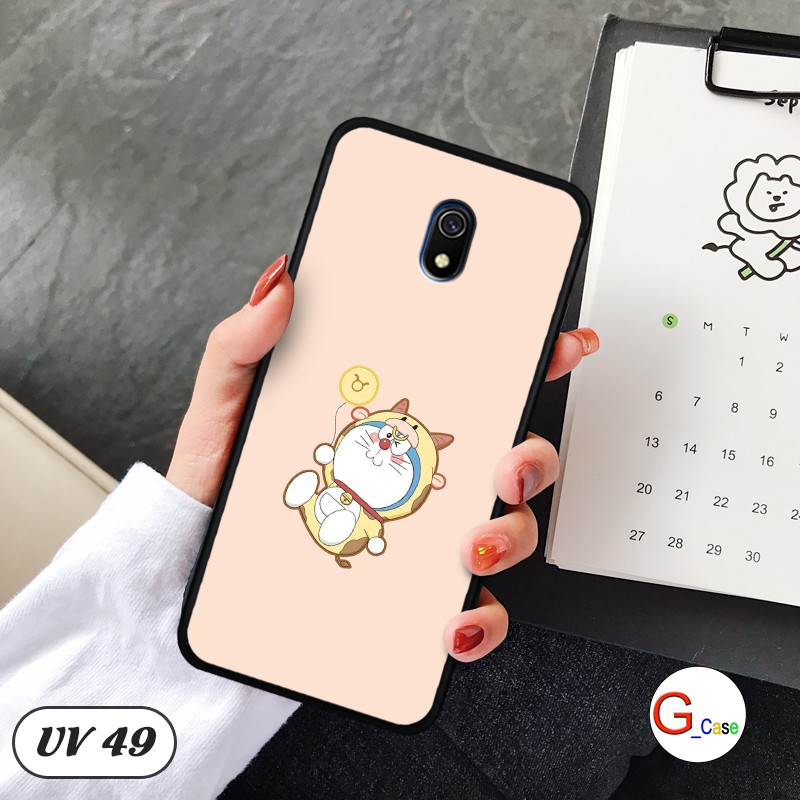 Ốp điện thoại Xiaomi Redmi 8A - lưng nhám viền dẻo