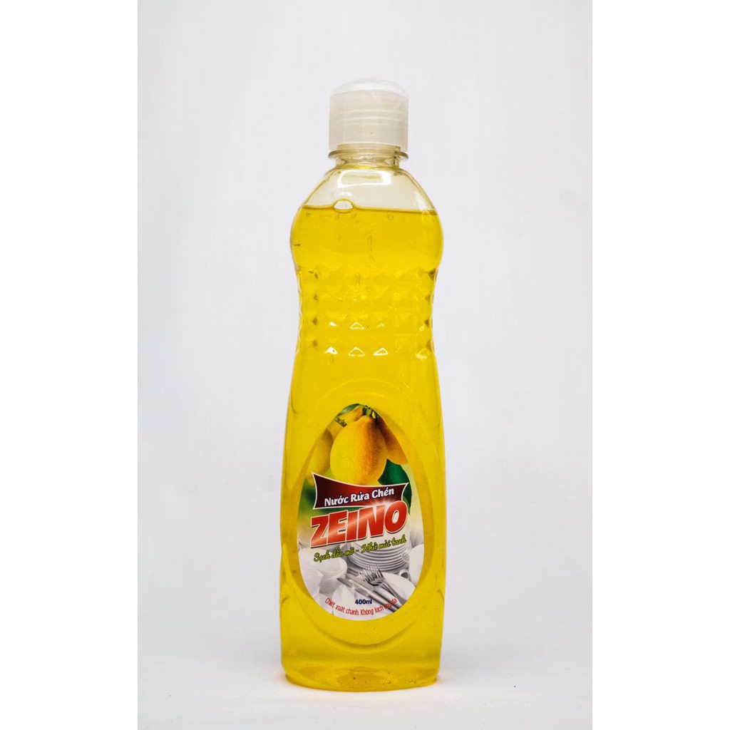 Nước rửa chén bát Zeino hương chanh chai 400ml