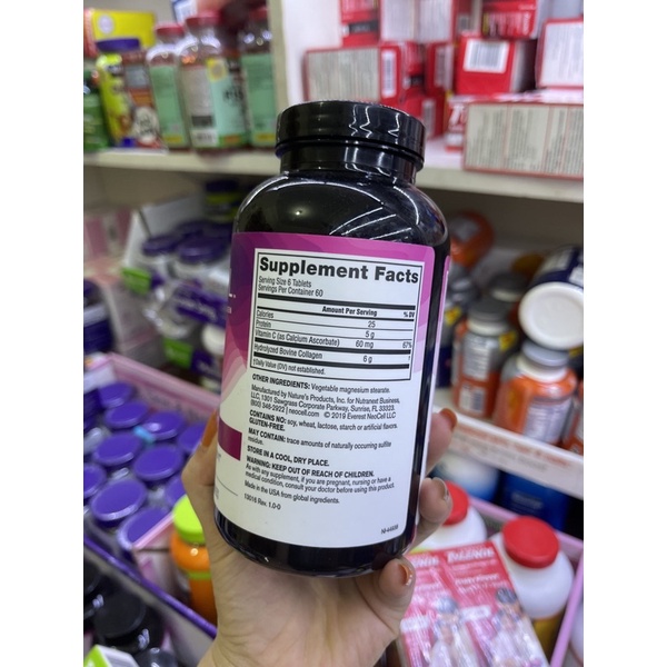Collagen Neocell super collagen+c hàng mỹ ,colagen neocell 360 viên