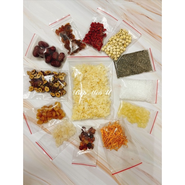 Nguyên liệu làm chè dưỡng nhan 13 vị tự chọn gói 10g