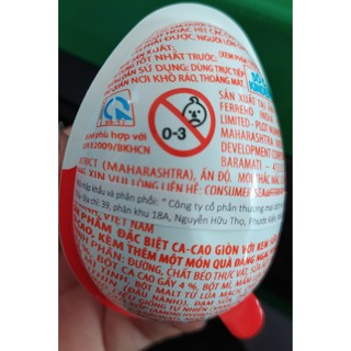 Trứng Kinder Joy hàng công ty có dán tem phụ