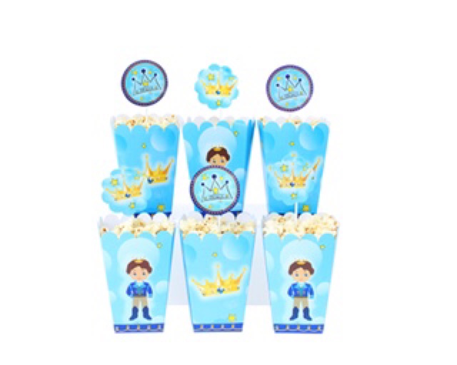 Sét 6 hộp bắp cho bé trai nhiều chủ đề